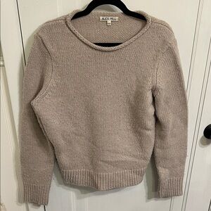 Alex Mill Women's Light Brown Crew Neck Sweater L